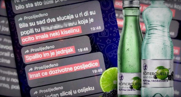 OGLASILA SE COCA COLA Izolirani slučaj povezan je sa staklenom bočicom vode
