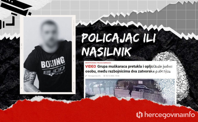 A tattooed master of martial arts with violent background admitted into the ranks of Herzegovina-Neretva Canton Ministry
