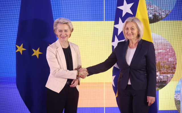 Ursula Von Der LEyen i Borjana Krišto