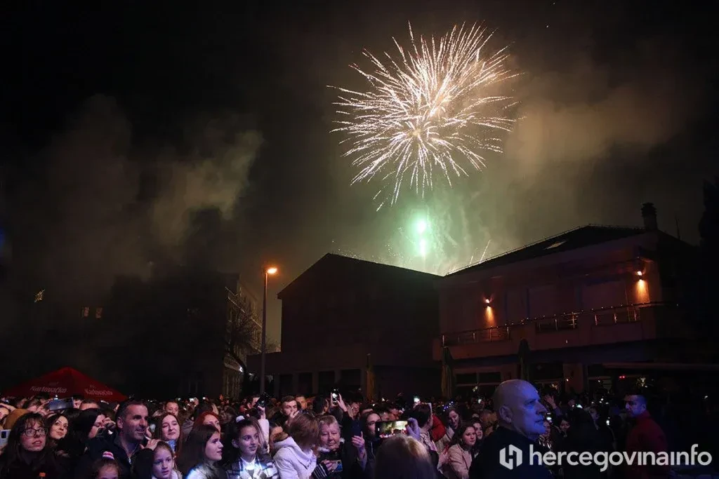 Doček Nove godine u Mostaru