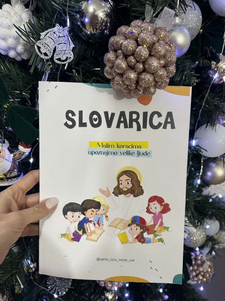 Slovarica „Malim koracima upoznajmo velike ljude“