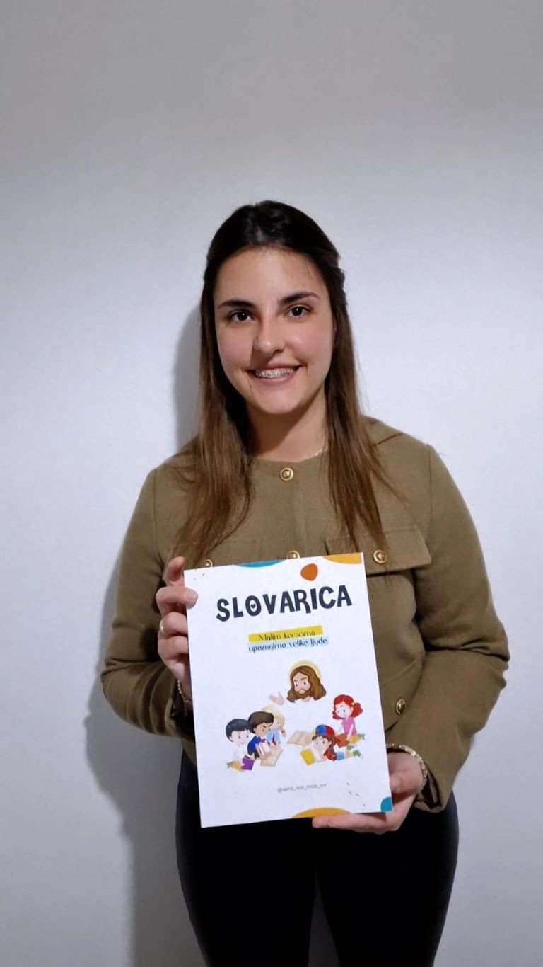 Slovarica „Malim koracima upoznajmo velike ljude“