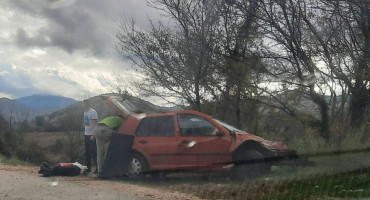 Prometna nesreća na cesti Trebinje - Ljubinje