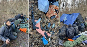 Uhićeni migranti iz Afganistana uz granicu s Hrvatskom