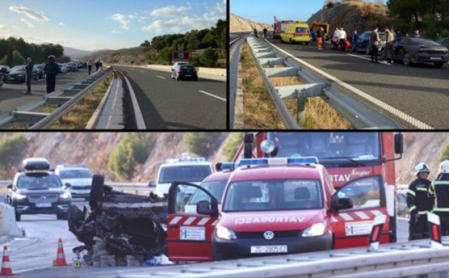 TEŠKA NESREĆA NA A1 Na autocesti poginulo osmogodišnje dijete, vozačica i još dvoje djece prebačeni u KBC Split