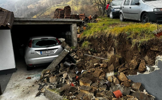 Potres izazvao veliku materijalnu štetu u selu Ljubetovo kod Zenice