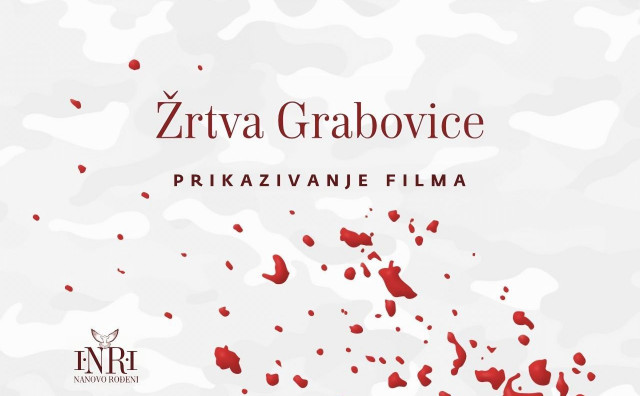 MOSTAR Prikazivanje filma 'Žrtva Grabovice' autora Matije Ricova