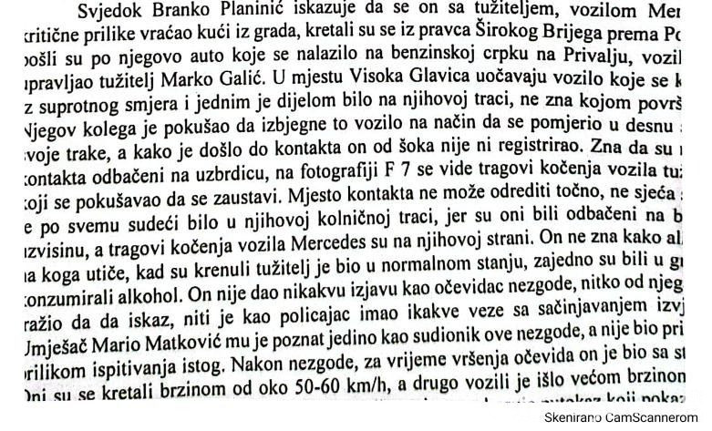 Mario Matković Široki Brijeg prometna nesreća