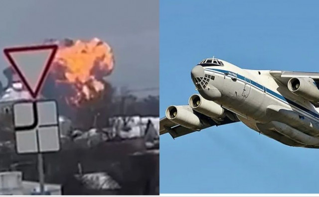 U Rusiji pao veliki vojni zrakoplov, u njemu je bilo 65 Ukrajinaca