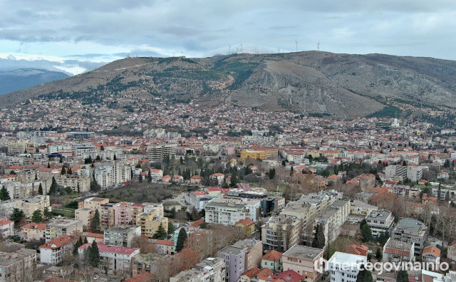 HVALA BURI Zrak u Mostaru opet dobre kvalitete, puno se lakše diše