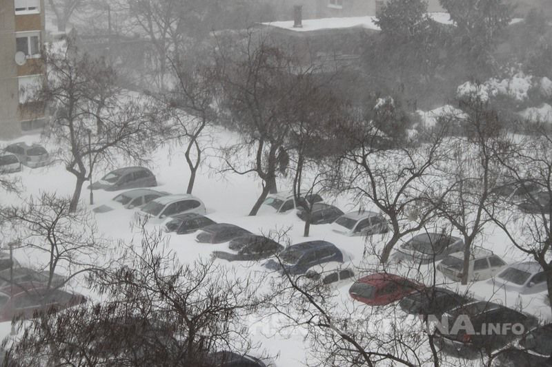 Snijeg u Mostaru 2012. godine