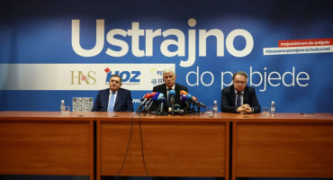 Dodik Čović i Nikšić sastanak vladajuće koalicije u Mostaru