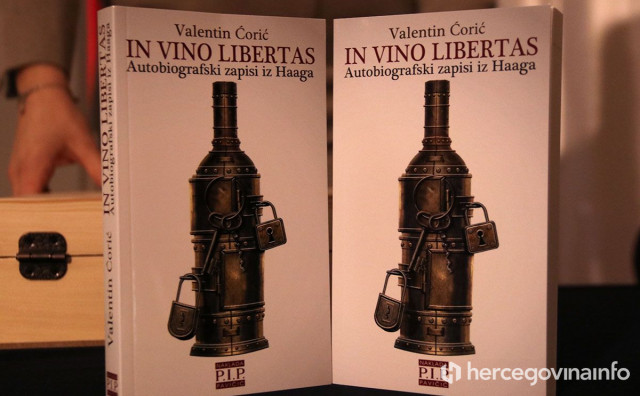 Knjiga Valentina Ćorića 'In vino libertas' predstavljena u Mostaru