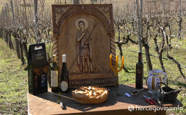 Vinogradari u istočnoj Hercegovini proslavili svog zaštitnika
