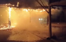 VATROGASCI NA TERENU Požar na tržnici u Vrapčićima