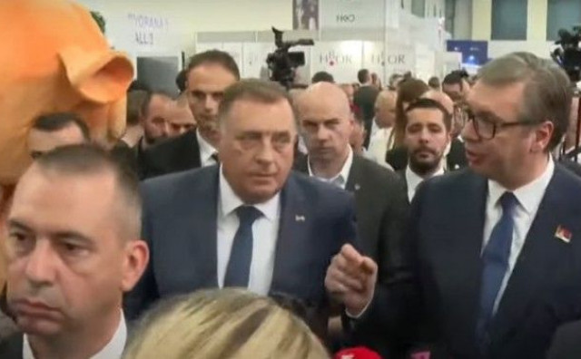 Dodik i Vučić u Mostaru