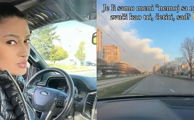 HVALILA SE BRZOM VOŽNJOM Influencerica koja se snimala dok vozi preko 100 na sat kroz Sarajevo ekspresno kažnjena