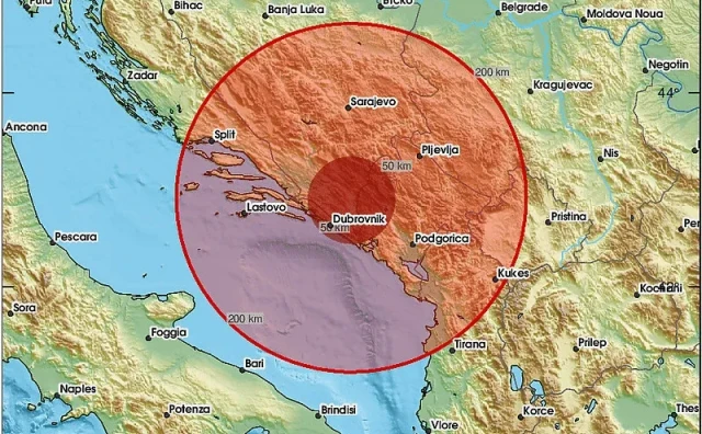 PONOVNO SE TRESLA CRNA GORA Potres se osjetio i u istočnoj Hercegovini