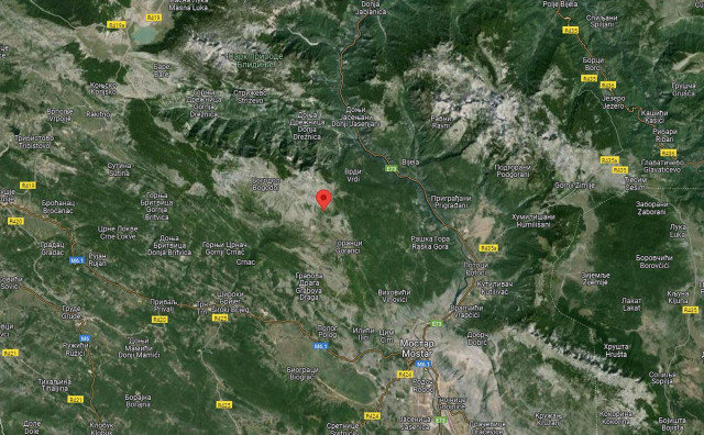 BEZ ŠTETE Potres s epicentrom kod Mostara