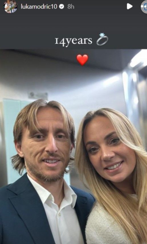 Luka Modrić Vanja Modrić godišnjica braka