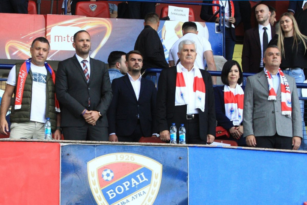 Zrinjski Borac, Dragan Čović, Milorad Dodik