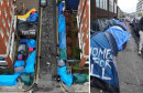 Policija uklonila migrantsko šatorsko naselje u središtu Dublina