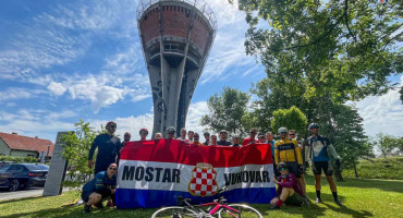 Biciklistička karavana Mostar - Vukovar 