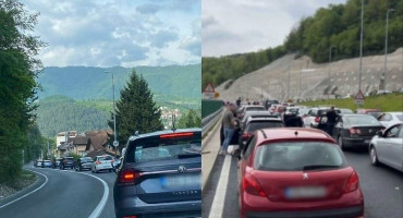 Prometna gužva Sarajevo Konjic