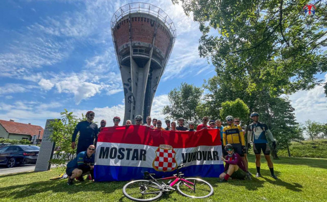Vukovar dočekao biciklističku karavanu prijateljstva po dvanaesti put
