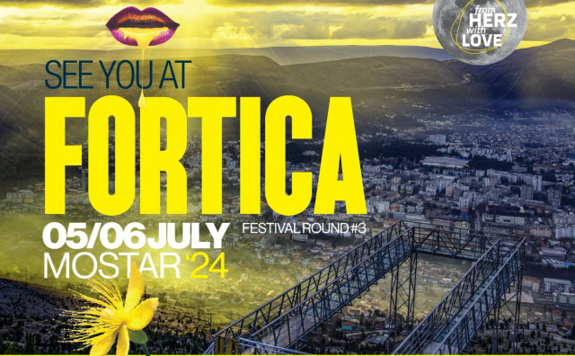 From Herz with Love festival na najvišoj pozornici grada Mostara