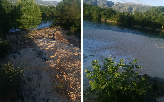 RIBARI UPOZORAVAJU NA EKOLOŠKU KATASTROFU Pogledajte kako izgleda Neretva proteklih dana