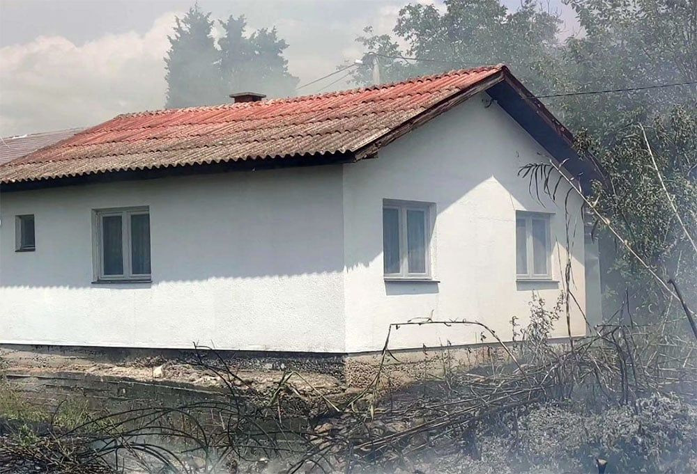 Požar na kući u Trebižatu Čapljina