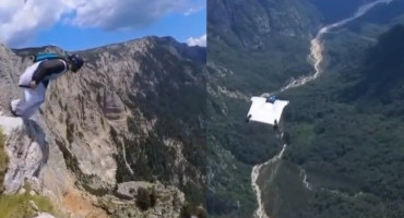 BASE jump Blidinje