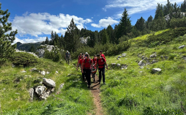 HGSS POSUŠJE Spašena planinarka na Čvrsnici