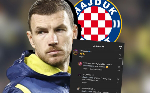 SPREMA LI BOMBA-TRANSFER? Džeko želi u Hajduk, no evo kakve su medijske špekulacije