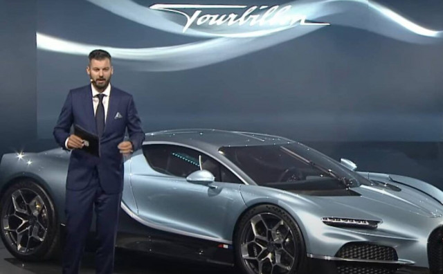 ZVJEZDANI TRENUTAK MATE RIMCA Predstavljen novi Bugatti Tourbillon koji košta oko četiri milijuna dolara
