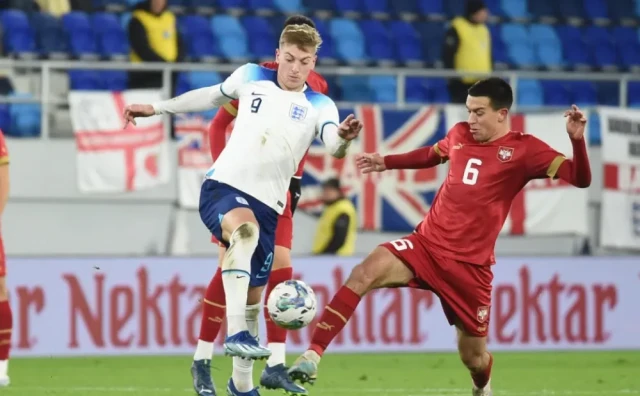 Srbija Engleska u-21
