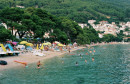 plaža more Brela