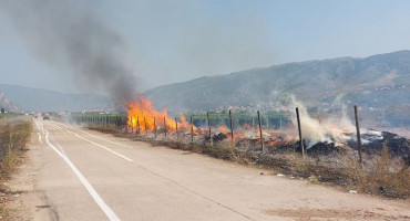 Požar carski vinogradi mostar