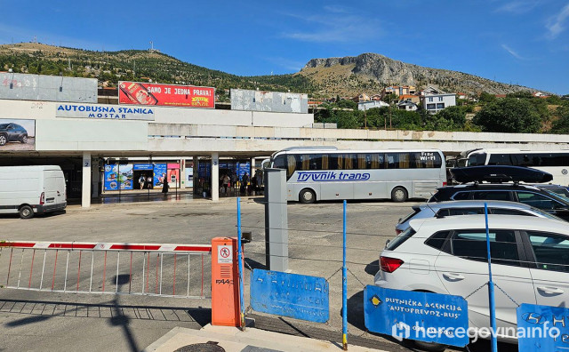 GUST PROMET Zbog gužvi bilježe se kašnjenja autobusa u dolasku u Mostar