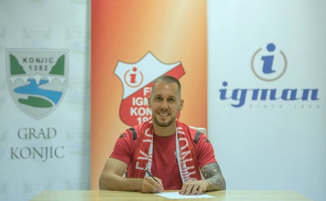 BIVŠI IGRAČ HAJDUKA POJAČAO IGMAN Desni bek potpisao za Konjičane na godinu dana