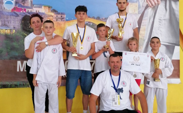 MOSTAR KUP Mladi mostarski karate klub ostvario izniman rezultat na 'domaćem' terenu