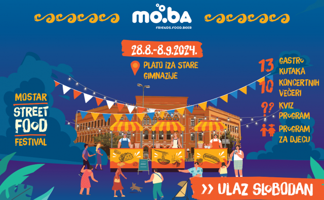 Okusi svijet na jednom mjestu - Moba Street Food Festival i ovo ljeto s vama!