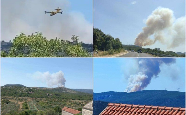 Požar na Pelješcu stavljen pod nadzor, 40 vatrogasaca ostaje na terenu