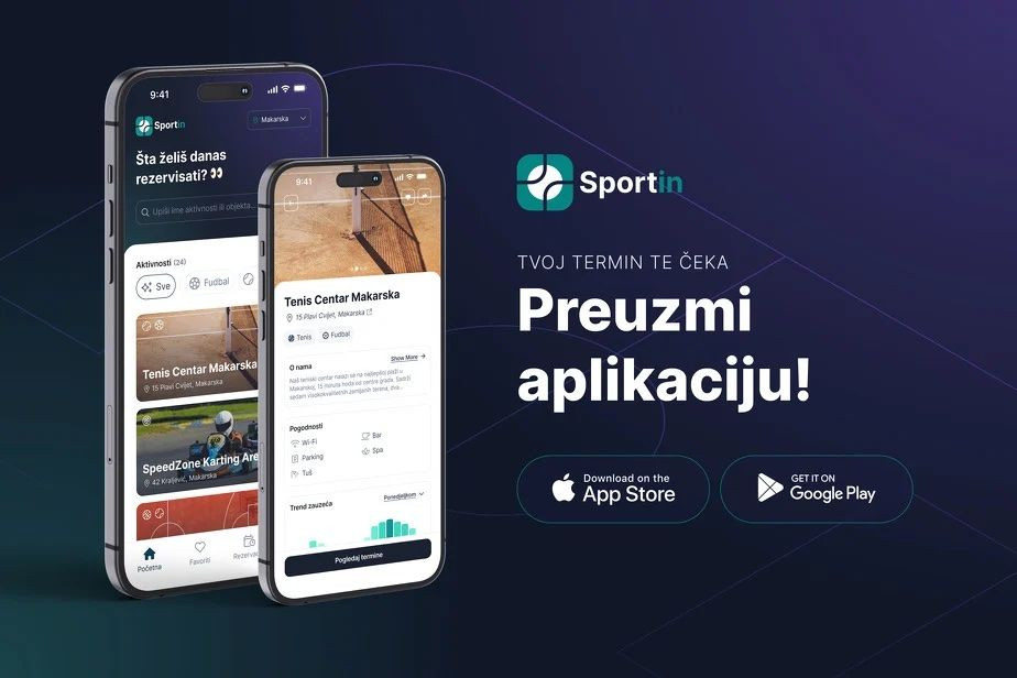 sportin aplikacija