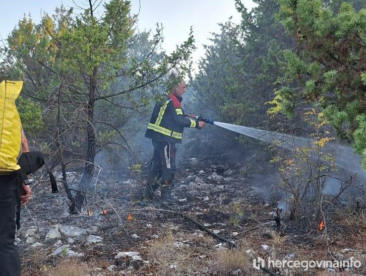 Vatrogasci Ljubuški požar