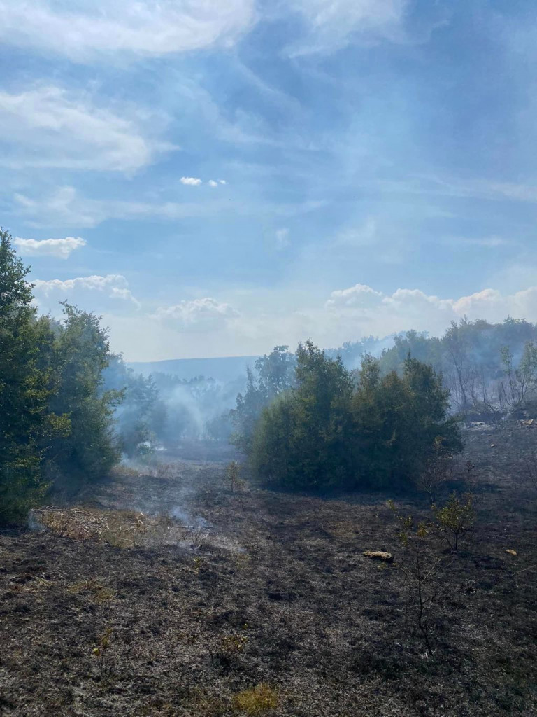 Požar na Gubavici kod Mostara