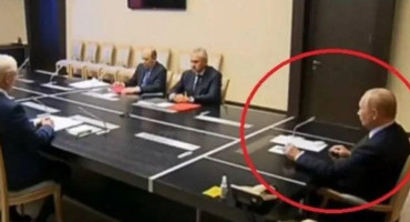 Ukrajinci su blizu nuklearke i sedam sati od Moskve, pogledajte Putinovu reakciju kada mu govore o ukrajinskim napadima