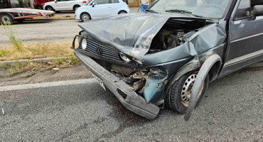 BIŠĆE POLJE Jedna osoba ozlijeđena u sudaru dva automobila