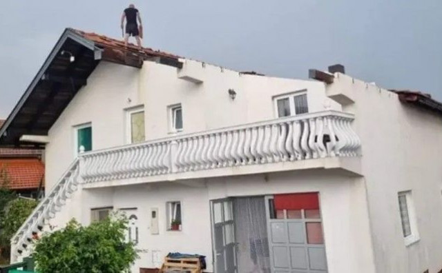 Krov kuće u Bihaću